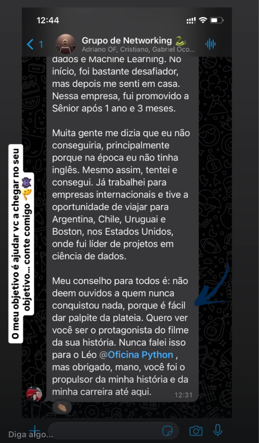 Review de aluno 5